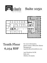 1447 Peachtree St NE, Atlanta, GA à louer Plan de site– Image 1 sur 1