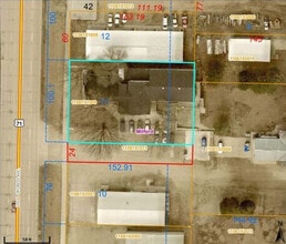 2212 Okoboji Ave, Milford, IA - Vue aérienne  vue de carte