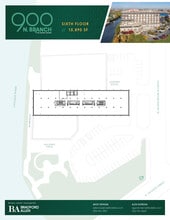 900 N Branch St, Chicago, IL à louer Plan d’étage– Image 1 sur 6