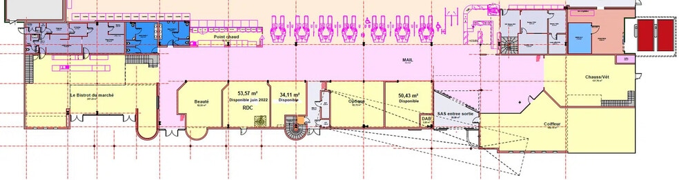 Local commercial dans Hagetmau à louer - Plan d’étage – Image 2 sur 2