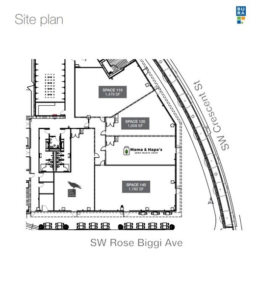12695 Crescent, Beaverton, OR à louer - Plan de site – Image 2 sur 2