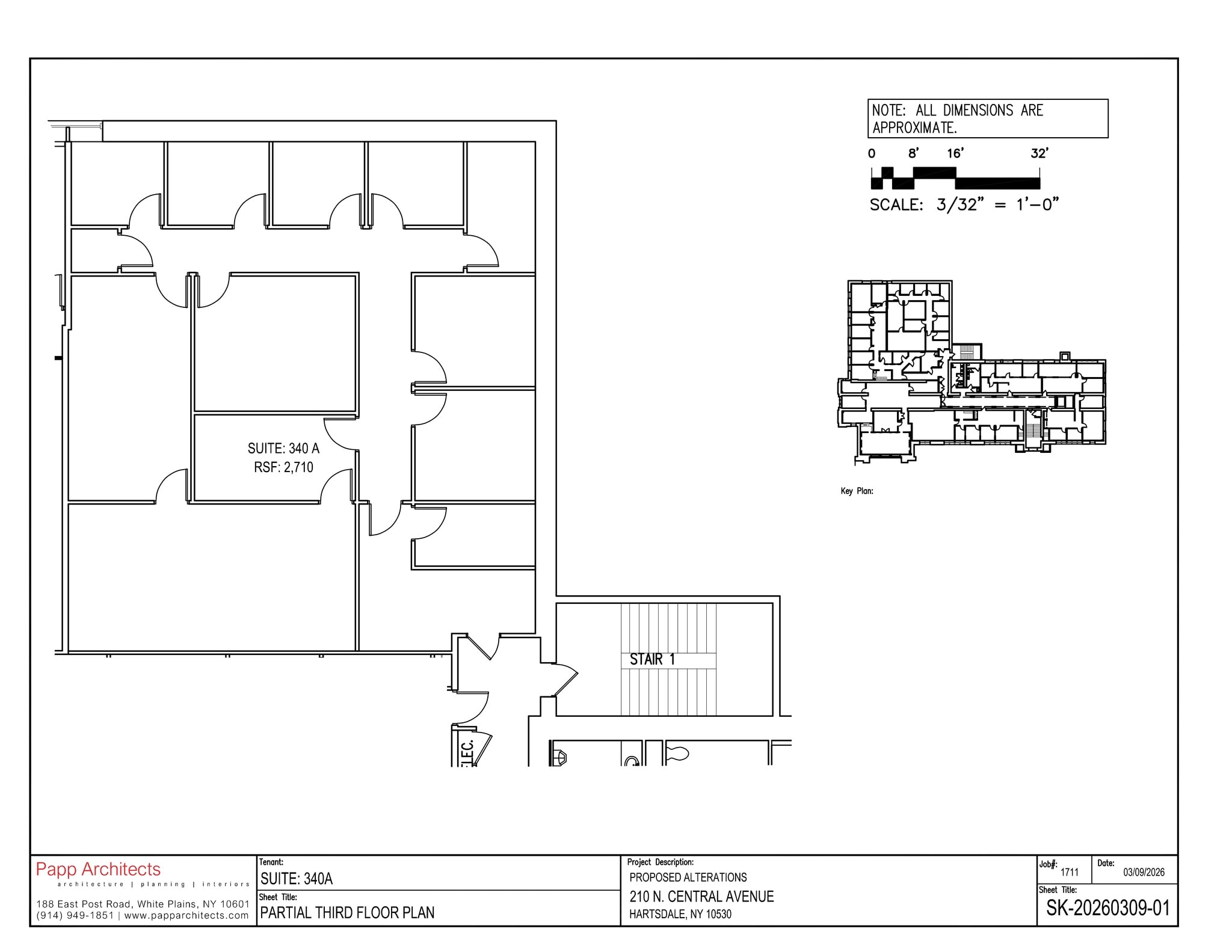 210 N Central Ave, Hartsdale, NY à louer Plan de site– Image 1 sur 1
