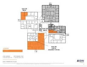 2204 Timberloch Pl, The Woodlands, TX à louer Plan d’étage– Image 1 sur 1