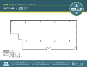 3505 Koger Blvd, Duluth, GA à louer Plan d’étage– Image 1 sur 1