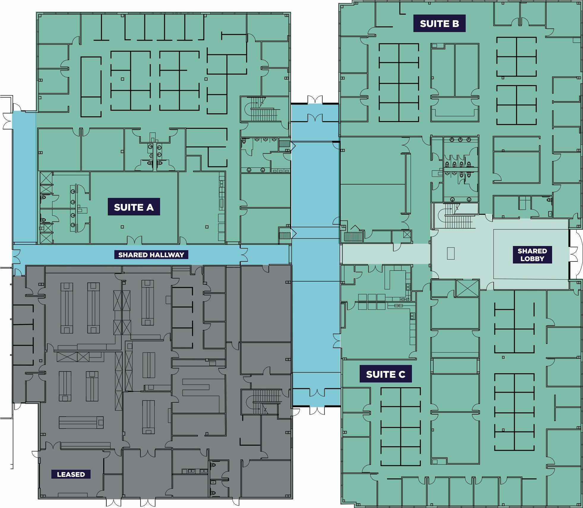 900 Georgia Ave, Deer Park, TX à louer Plan d’étage– Image 1 sur 2