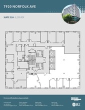 7900-7920 Norfolk Ave, Bethesda, MD à louer Plan d’étage– Image 1 sur 1