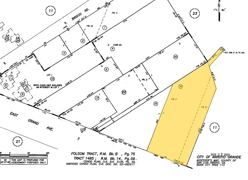1136 E Grand Ave, Arroyo Grande, CA à vendre - Plan cadastral – Image 2 sur 65
