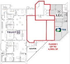 200 W Laurel Ave, Foley, AL à louer Plan d’étage– Image 1 sur 5