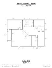 637 S 48th St, Tempe, AZ à louer Plan d’étage– Image 1 sur 1