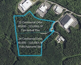 Plus de détails pour 22-24 Continental Drive, Exeter, NH - Industriel/Logistique à vendre