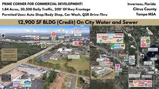 Plus de détails pour 1601 W Main St, Inverness, FL - Local commercial à vendre