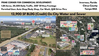 Plus de détails pour 1601 W Main St, Inverness, FL - Local commercial à vendre
