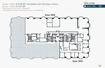 550 W C St, San Diego, CA à louer Plan d’étage– Image 1 sur 1