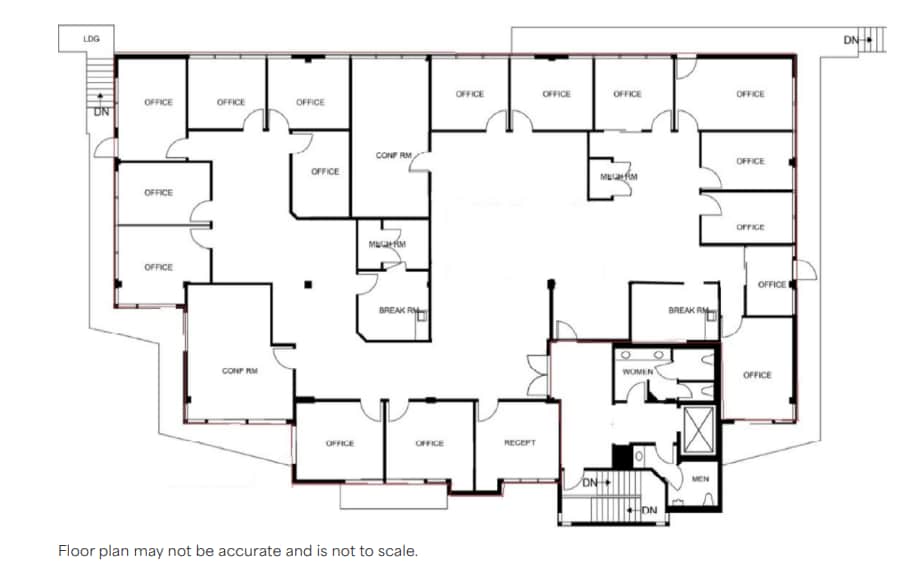 3736 Mount Diablo Blvd, Lafayette, CA à louer Plan d’étage– Image 1 sur 1