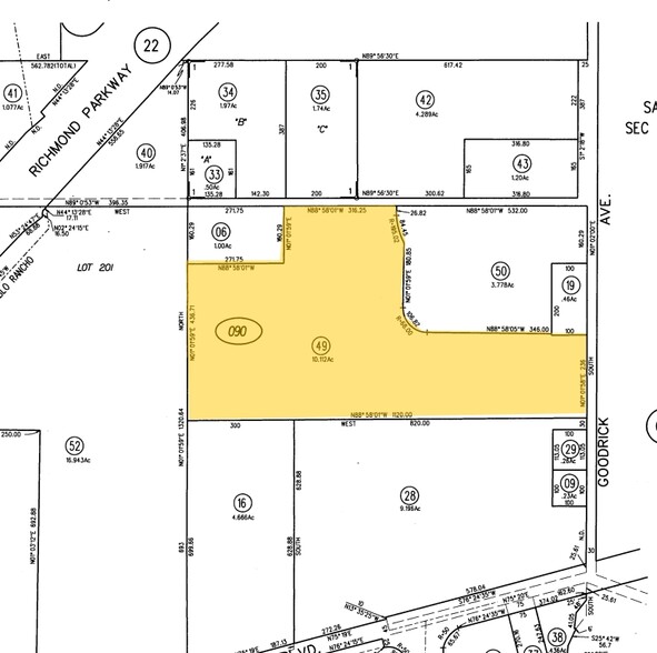 2593 Goodrick Ave, Richmond, CA à louer - Plan cadastral – Image 2 sur 6