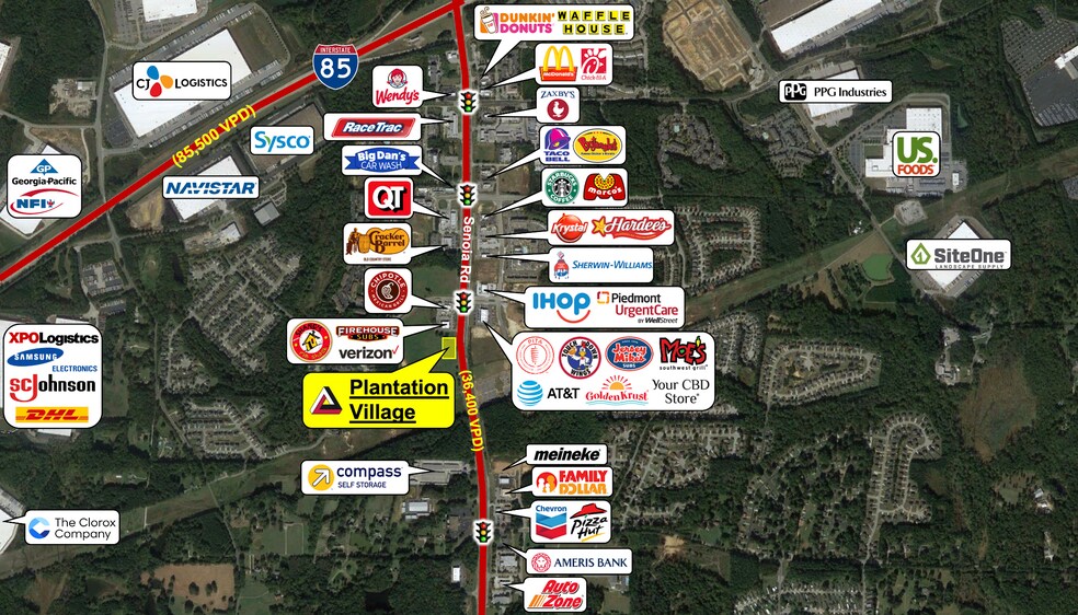 8119 Senoia Road, Fairburn, GA à louer - Photo de l’immeuble – Image 3 sur 7
