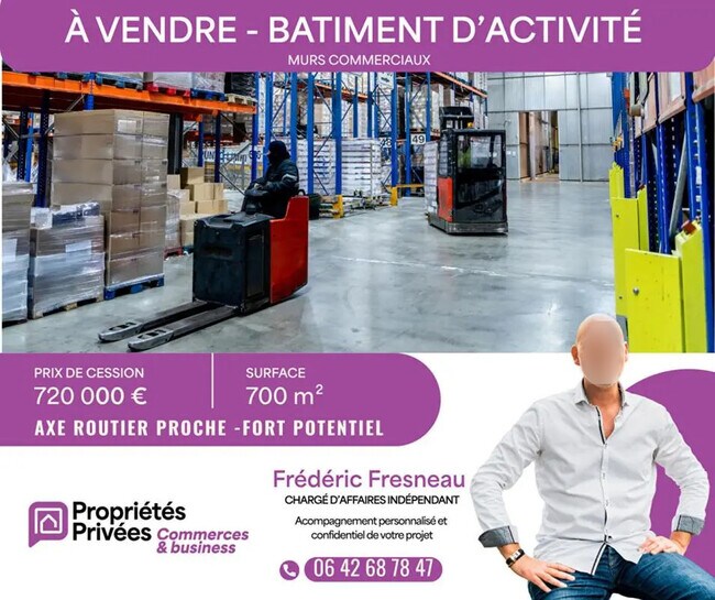 Plus de détails pour Industriel/Logistique à vendre