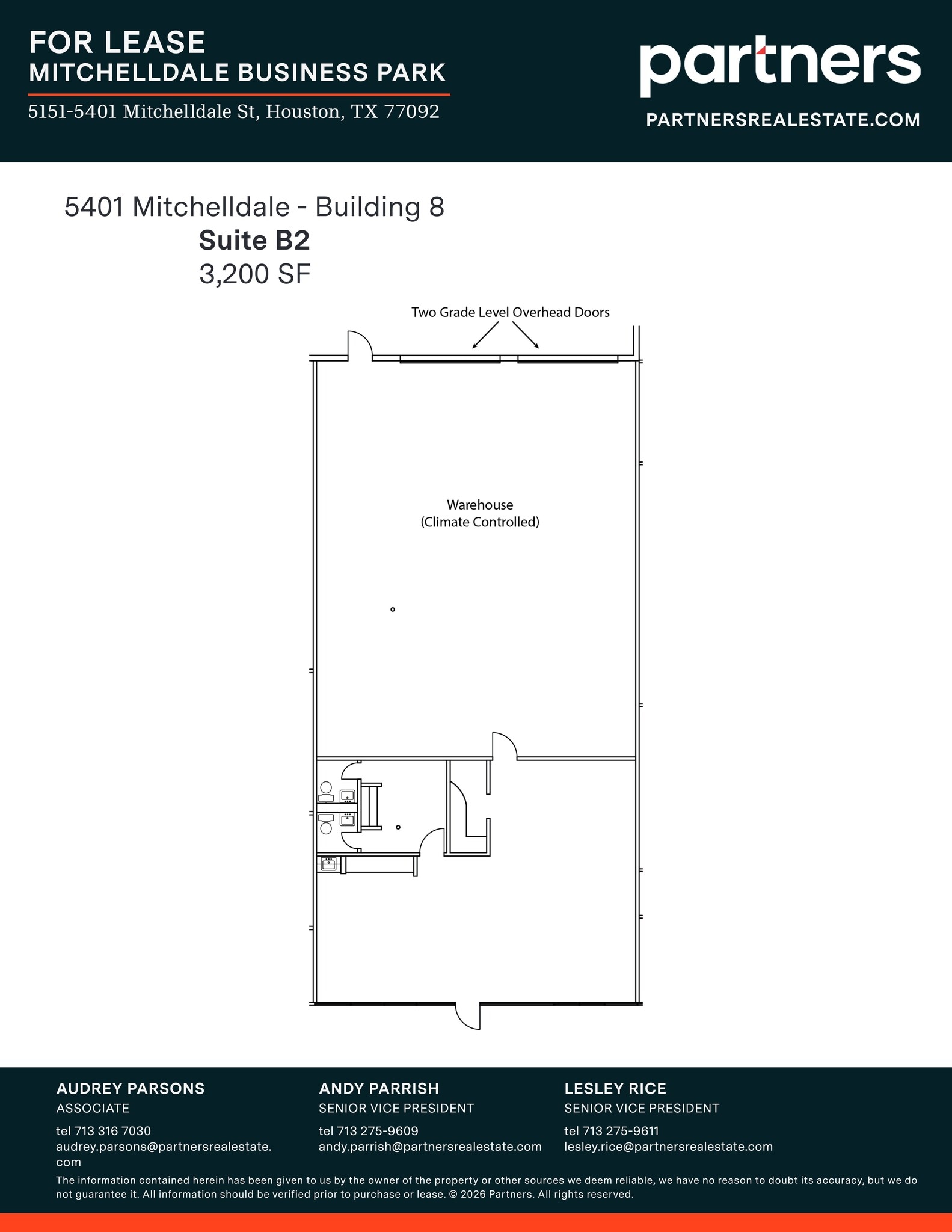 5151 Mitchelldale St, Houston, TX à louer Plan de site– Image 1 sur 1