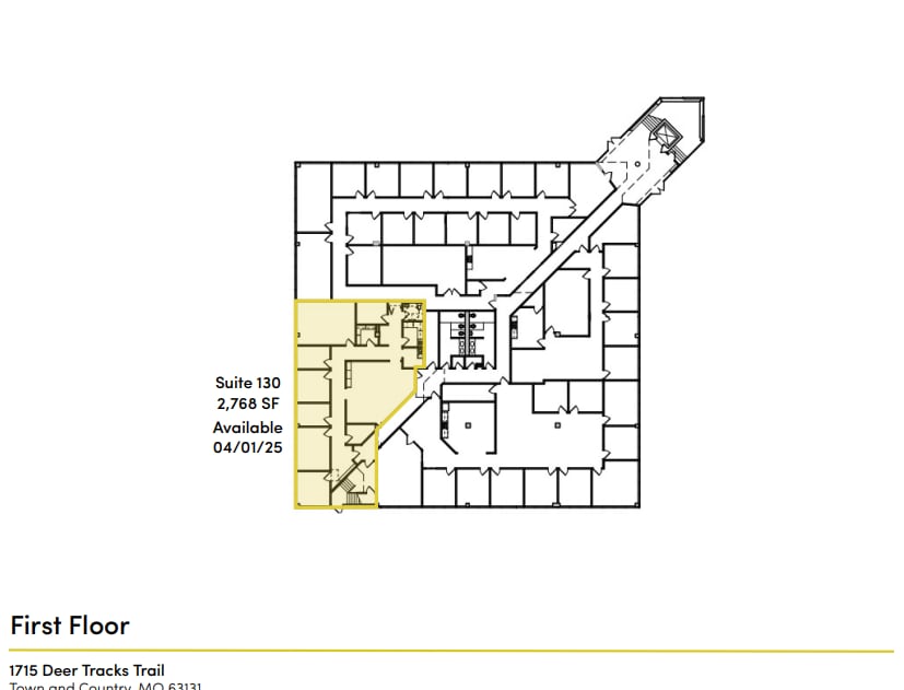 1715 Deer Tracks Trl, Saint Louis, MO à louer Plan d’étage– Image 1 sur 1