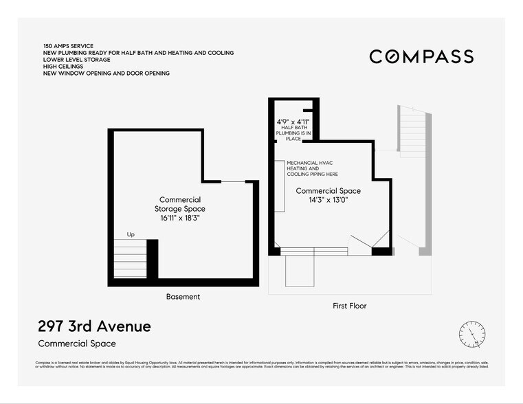 297 3rd Ave, Brooklyn, NY à louer - Plan d’étage – Image 2 sur 2
