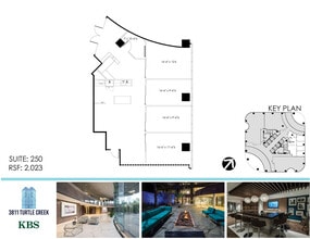 3811 Turtle Creek Blvd, Dallas, TX à louer Plan d’étage– Image 1 sur 1