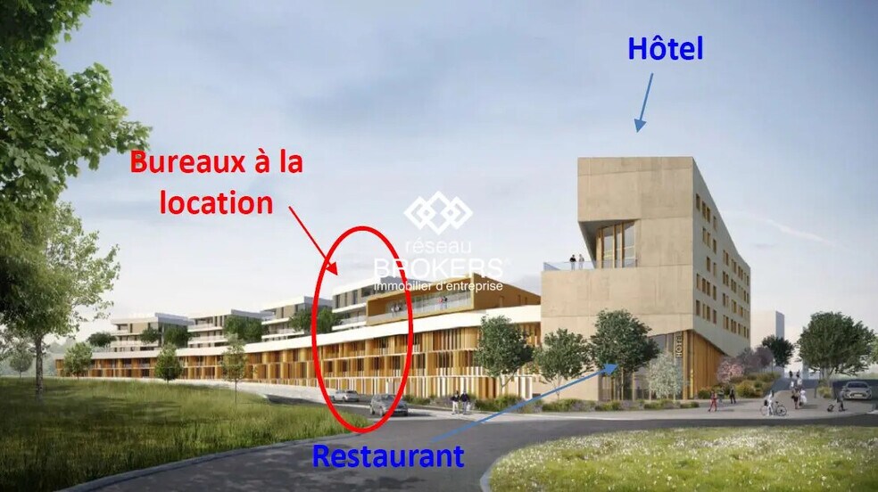 Bureau dans Annecy à louer - Photo de l’immeuble – Image 2 sur 9