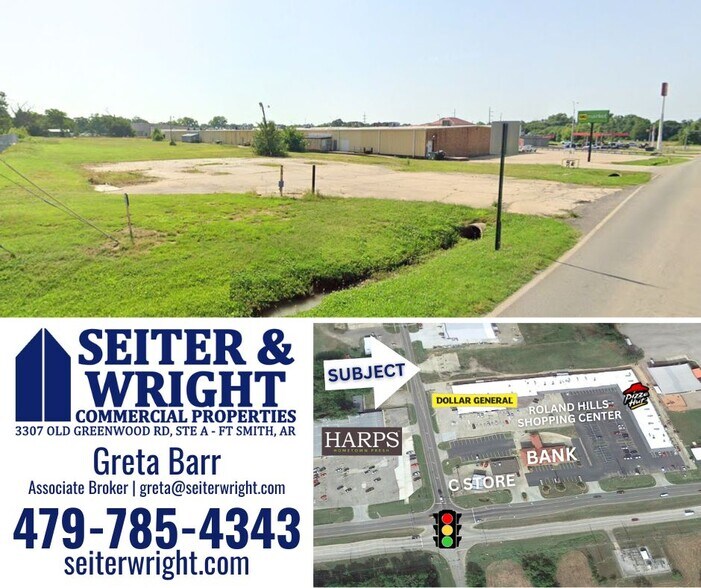 1360 S Roland Rd, Roland, OK à louer - Photo de l’immeuble – Image 1 sur 1