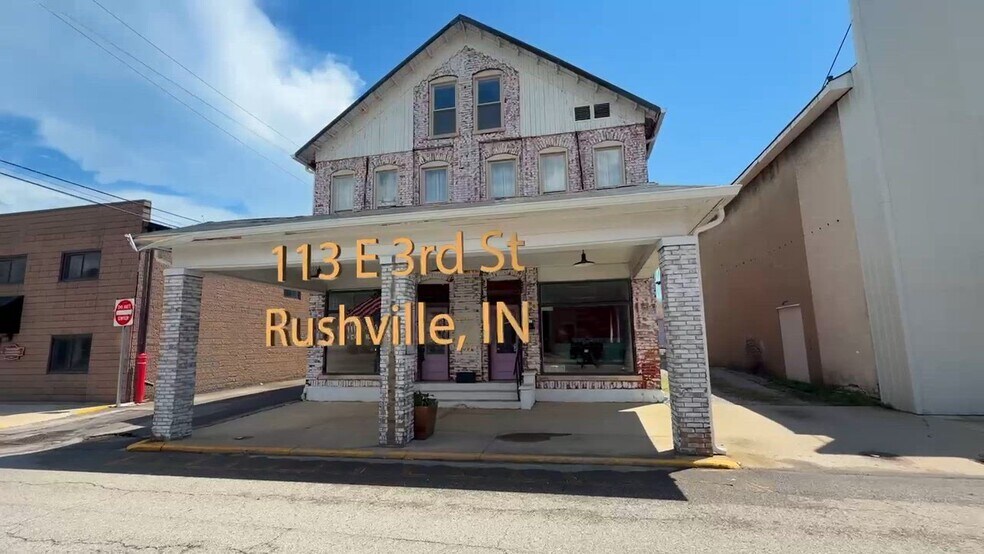113-115 E 3rd St, Rushville, IN à vendre - Vidéo sur l’annonce professionnelle – Image 2 sur 33