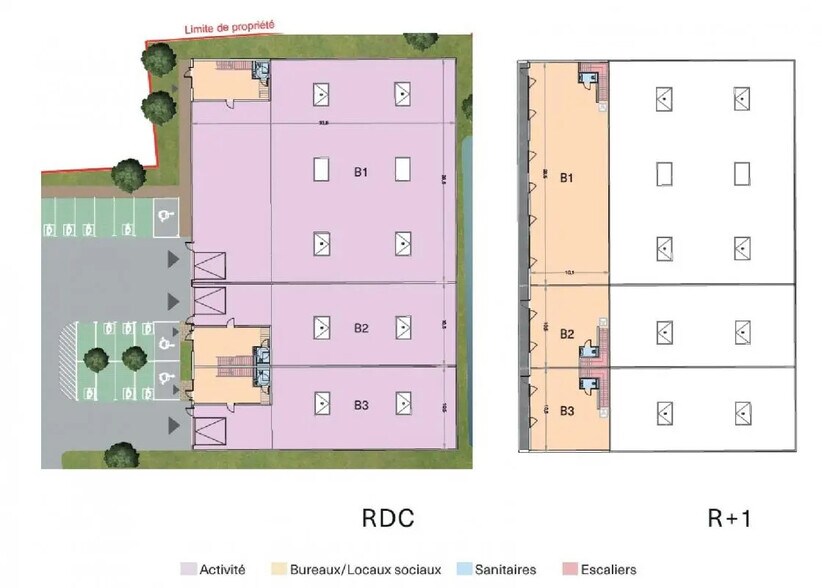 Local d'activités dans Montmagny à vendre - Plan d’étage – Image 2 sur 2