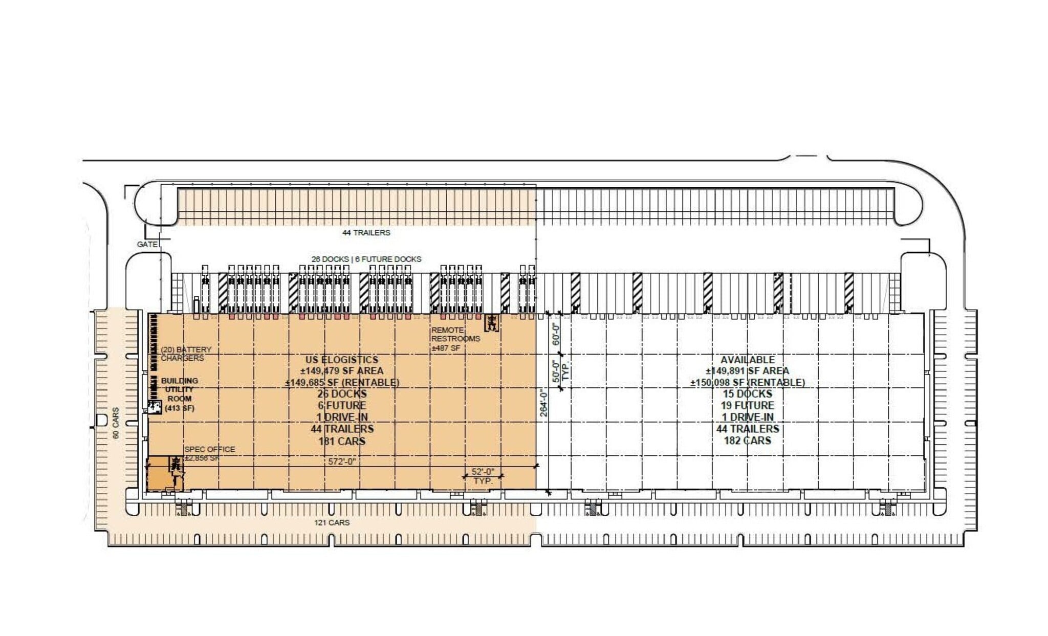 30 Aberdeen Rd, Hampton, VA à louer Plan de site– Image 1 sur 2