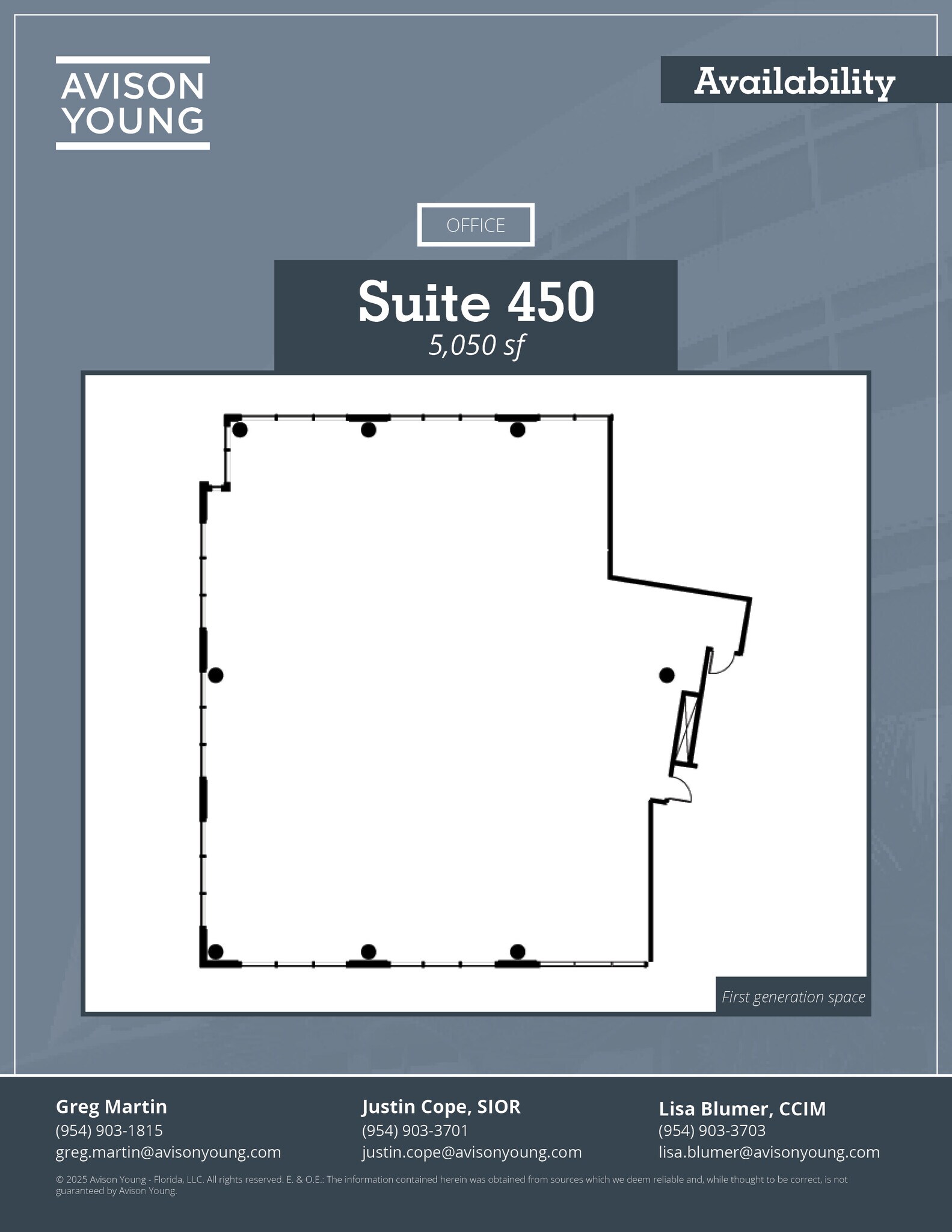 3301 N University Dr, Coral Springs, FL à louer Plan d’étage– Image 1 sur 1