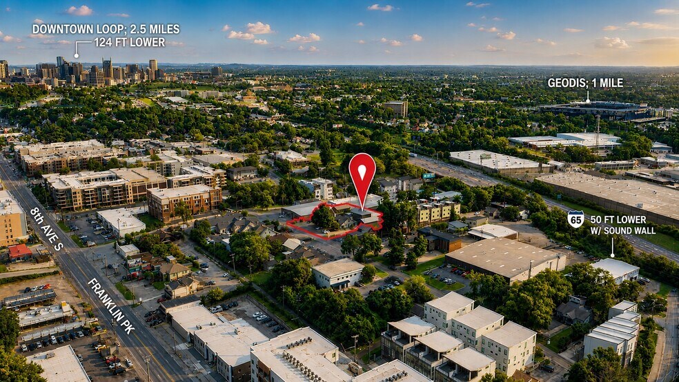 2606 Westwood Dr, Nashville, TN à vendre - Aérien – Image 2 sur 41