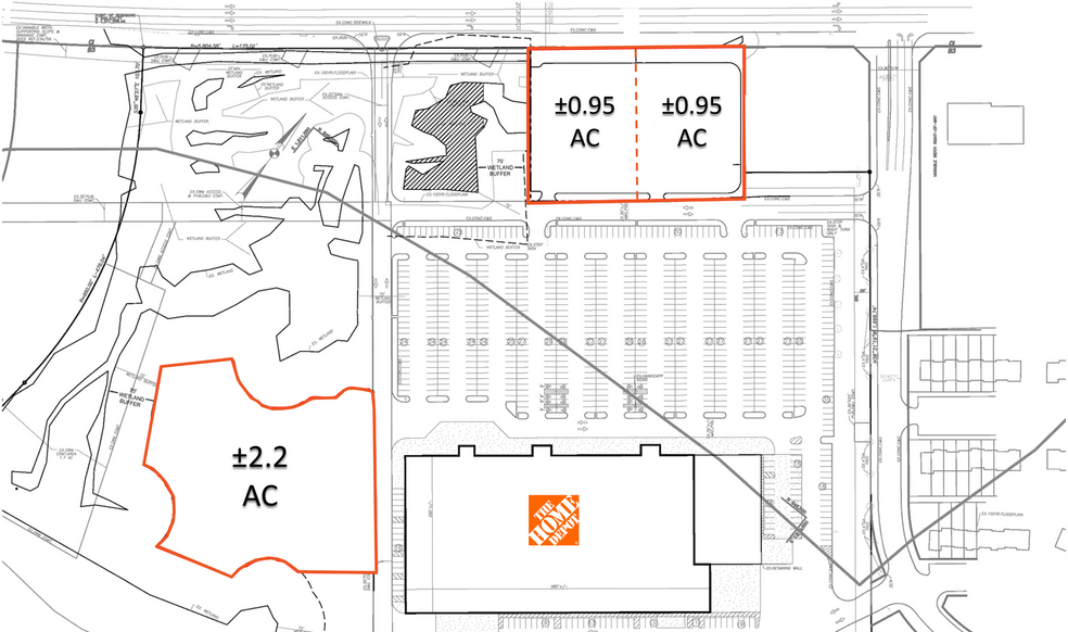 2703 Pulaski Hwy, Edgewood, MD à vendre - Plan de site – Image 2 sur 2