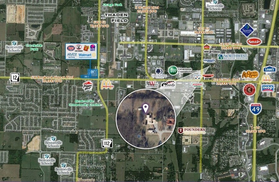 1117 & 1119 SE 33rd St st, Bentonville, AR à vendre - Photo principale – Image 1 sur 2