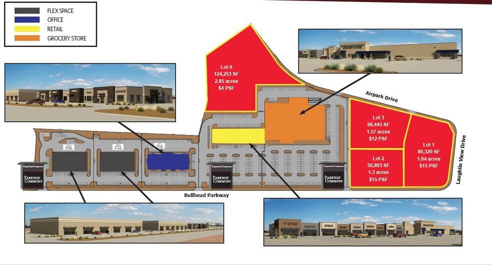 Bullhead Pky, Bullhead City, AZ à vendre - Plan de site – Image 1 sur 1
