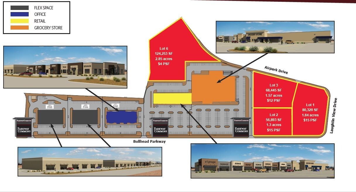 Bullhead Pky, Bullhead City, AZ à vendre Plan de site– Image 1 sur 2