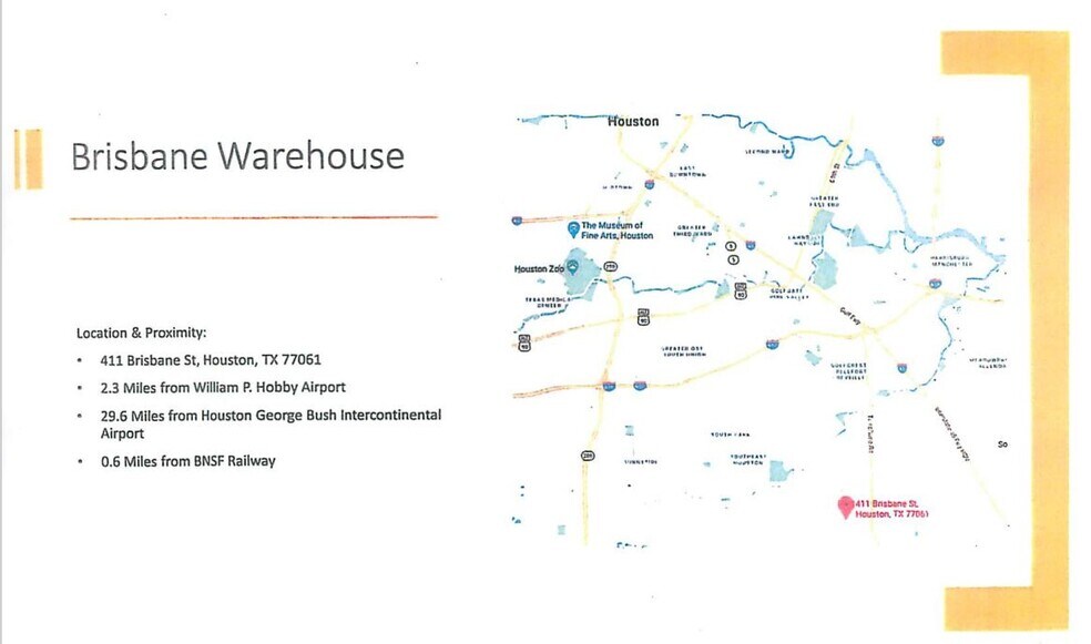 411 Brisbane St, Houston, TX à louer - Autre – Image 3 sur 11