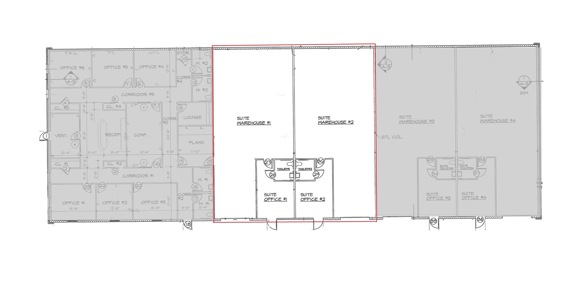 850 Tidewater Dr, Norfolk, VA à louer Plan d’étage– Image 1 sur 1