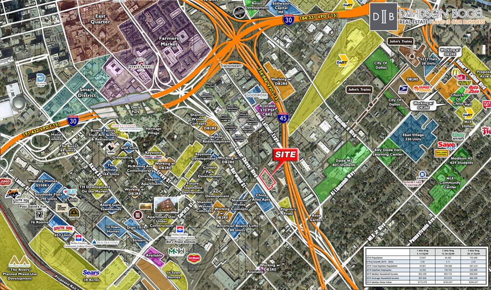 2424 S Cesar Chavez Blvd, Dallas, TX à louer - Photo de l’immeuble – Image 3 sur 3