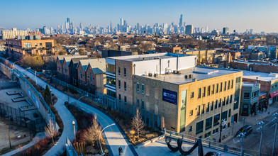 1755 N Damen Ave, Chicago, IL - VUE AÉRIENNE  vue de carte - Image1