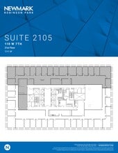 110 W 7th St S, Tulsa, OK à louer Plan de site– Image 1 sur 1