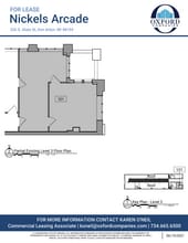 326-330 S State St, Ann Arbor, MI à louer Plan d’étage– Image 1 sur 1