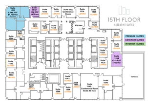 425 W Capitol Ave, Little Rock, AR à louer Plan d’étage– Image 1 sur 9
