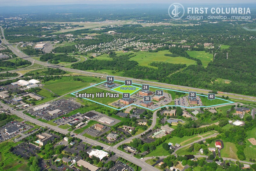 16 Plaza Dr, Latham, NY à louer - Aérien – Image 2 sur 2
