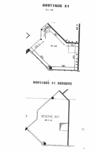Local commercial dans Juvignac à louer - Plan d’étage – Image 3 sur 3