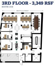 18-24 Brattle St, Cambridge, MA à louer Plan d’étage– Image 1 sur 7