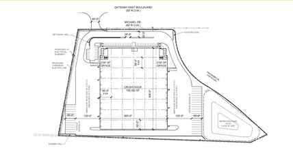 11750 Gateway Blvd E, Socorro, TX à louer Plan d’étage– Image 1 sur 1