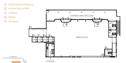 300 Orchard City Dr, Campbell, CA à louer Plan d’étage– Image 1 sur 1