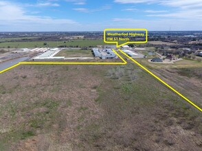 1312 Weatherford Hwy, Granbury, TX - VUE AÉRIENNE  vue de carte