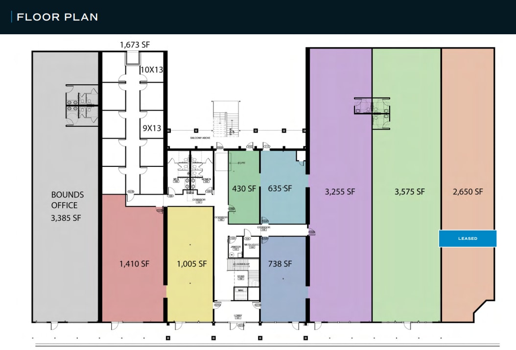 201-213 S Main St, McGregor, TX à louer Plan d’étage– Image 1 sur 1